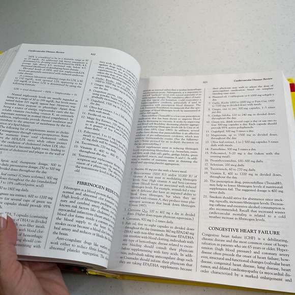 2003 Disease Prevention and‎ Treatment By Life Extension 4th Edition Hardcover - Picture 4 of 8